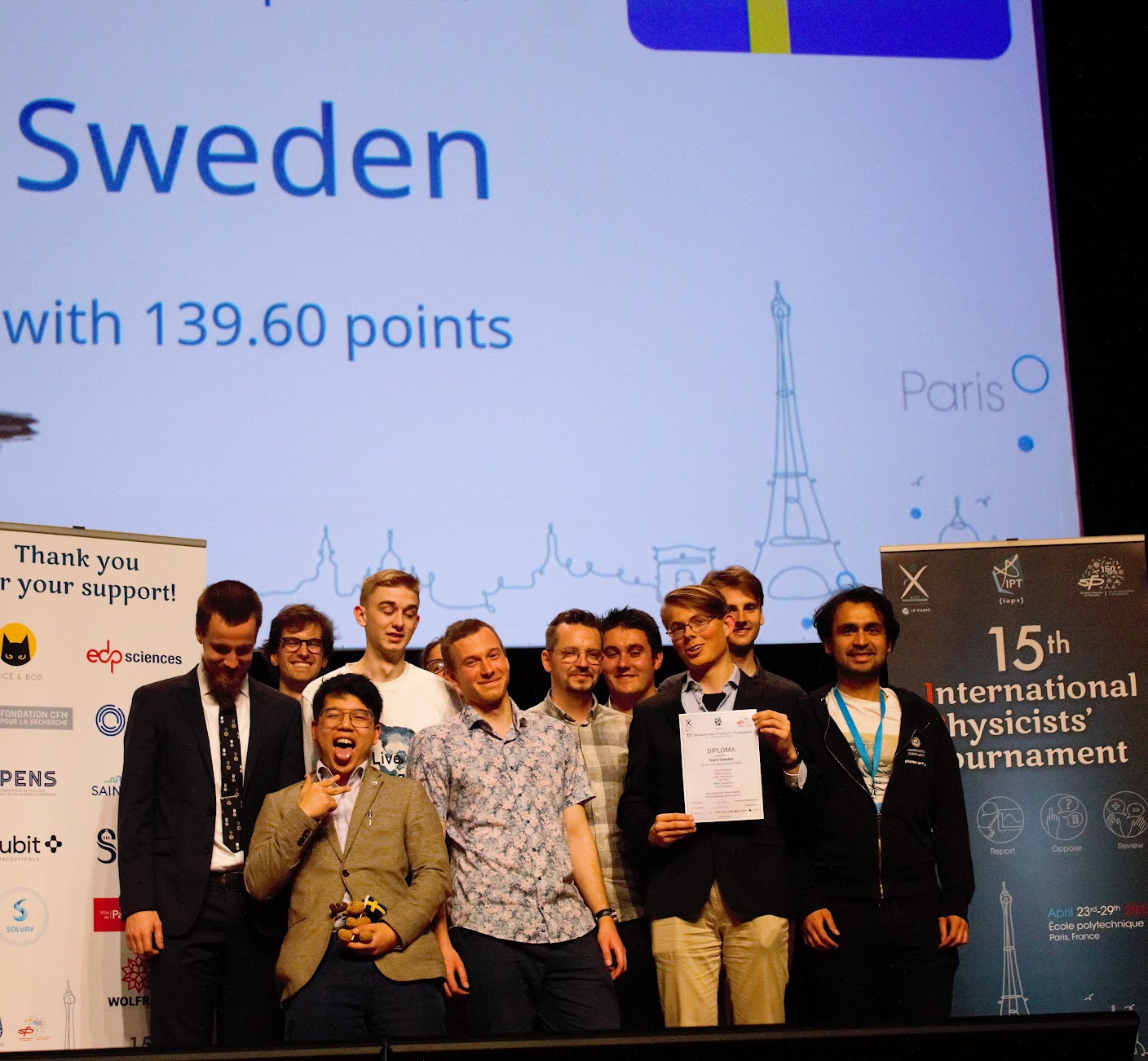 Swedish team for IPT 2023